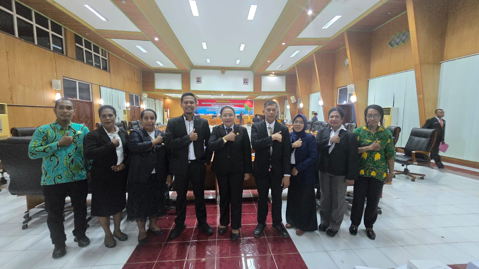 BKPSDM Menghadiri pembukaan Sidang Paripurna di DPRK