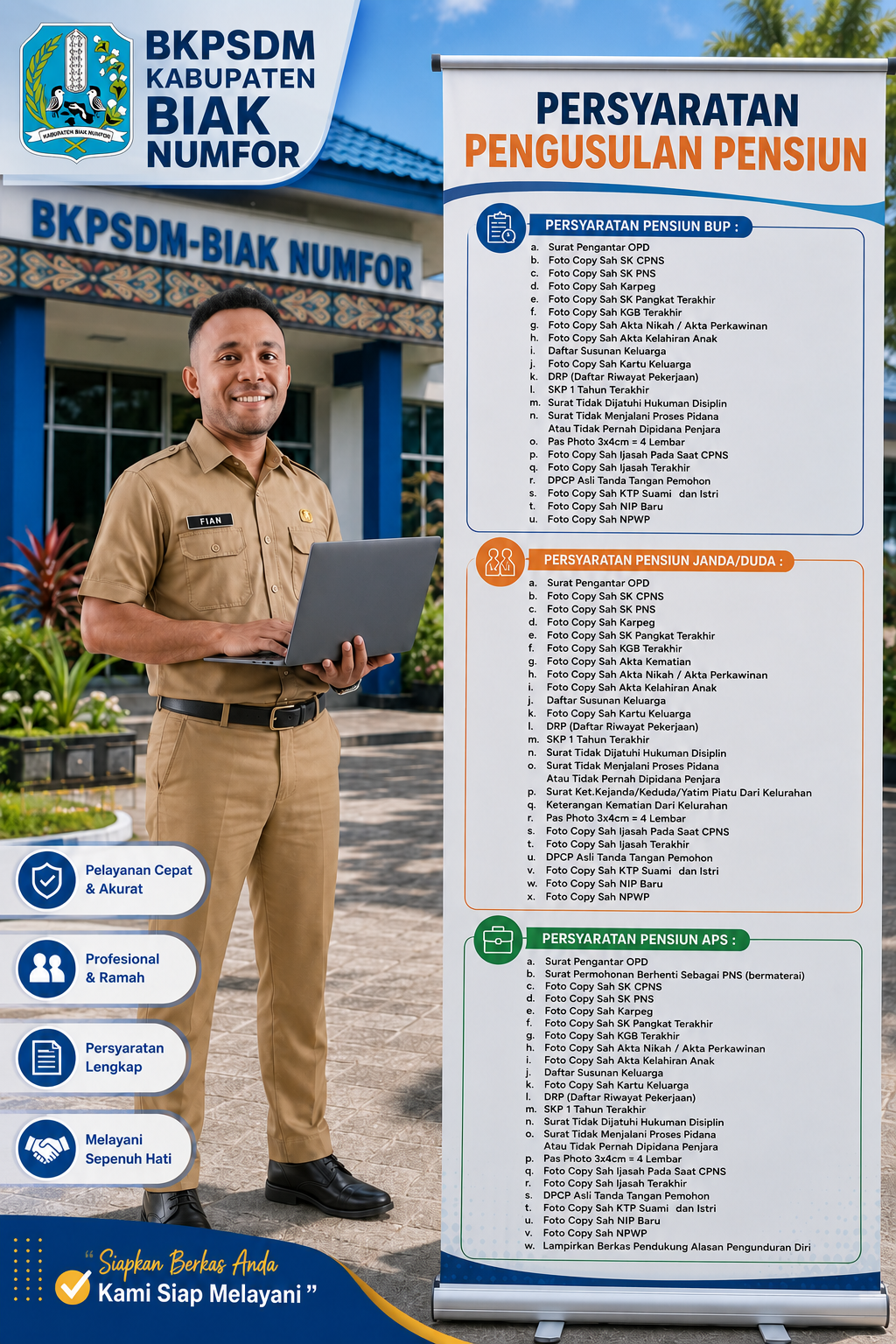 Persyaratan PENSIUN